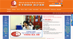Desktop Screenshot of luathongthai.com